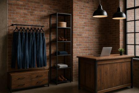  Loft стиль в торговом оборудовании: как увеличить продажи с помощью дизайна